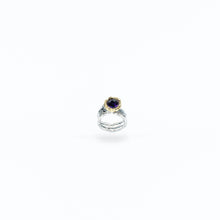 Carica l'immagine nel visualizzatore di Gallery, Anello Solitario con quarzo idrotermale rotondo