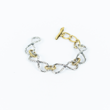 Carica l'immagine nel visualizzatore di Gallery, Bracciale maglie infinito argento