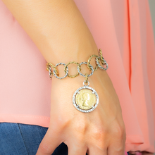 Carica l'immagine nel visualizzatore di Gallery, Bracciale maglie a corda sterlina