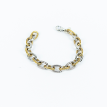 Carica l'immagine nel visualizzatore di Gallery, Bracciale maglie ovali