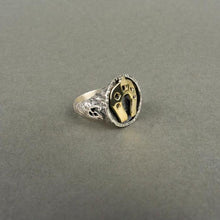 Carica l'immagine nel visualizzatore di Gallery, Anello scaramantico ferro di cavallo