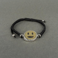 Carica l'immagine nel visualizzatore di Gallery, Bracciale smile sorriso regolabile