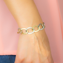 Carica l'immagine nel visualizzatore di Gallery, Bracciale groumette piatte