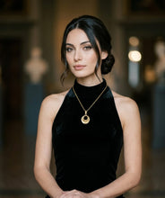 Carica l'immagine nel visualizzatore di Gallery, Collana doppio cercio piccolo

